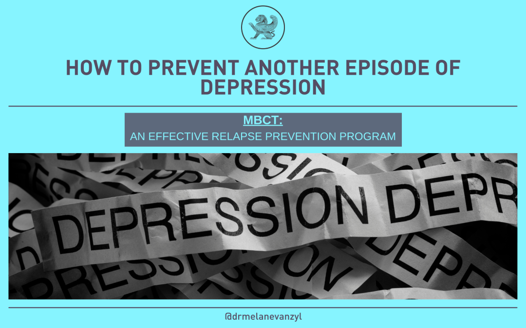 How can I prevent another episode of depression?