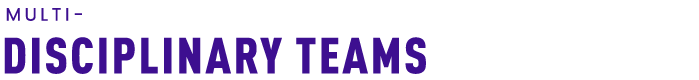 Multi-disciplinary teams